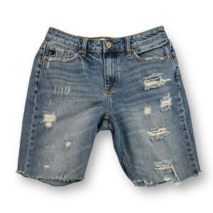 KanCan Estilio Distressed Jean Shorts Size 5/26